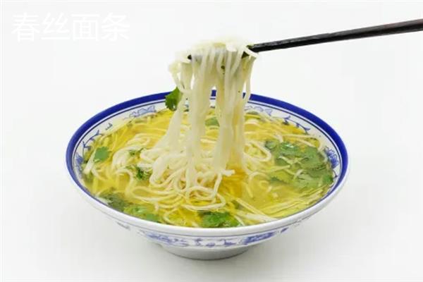 江西省樟树市的特产，春丝面条深受客户青睐