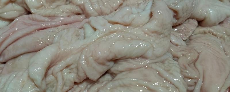 猪大肠和小肠如何分辨，可以从大小和切口等分辨