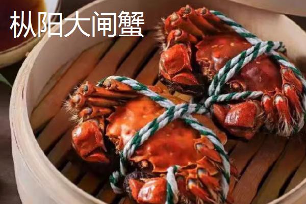 安徽枞阳县的特产，枞阳大闸蟹誉满海内外