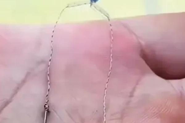 套钓鱼钩的含义，指的就是绑钓鱼钩的方式