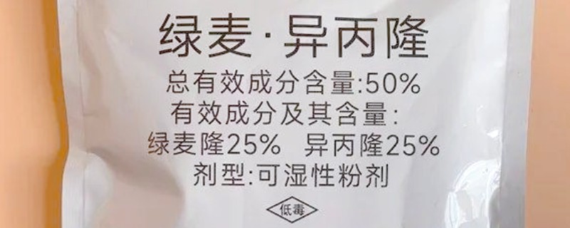 异丙隆可以治小麦田哪些杂草，可以治田菵草、看麦娘等