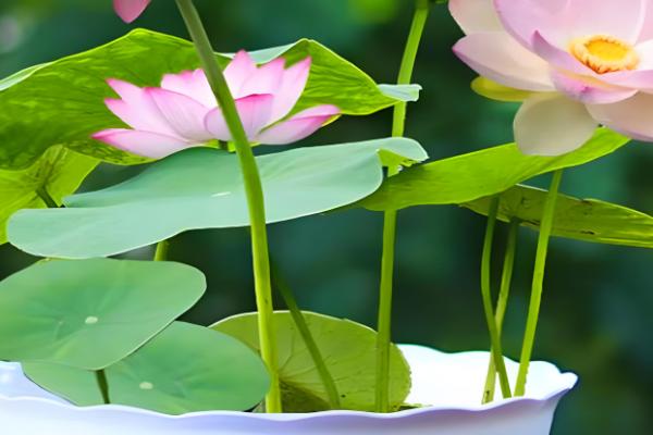 怎么在家养荷花,可养在全光照的环境中