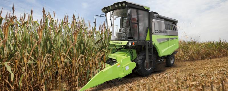 谷王玉米收割机的特点，发动机动力十足具有不错的可靠性