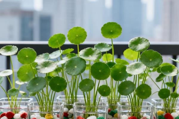 铜钱草的寓意，寓意圆满、财运等