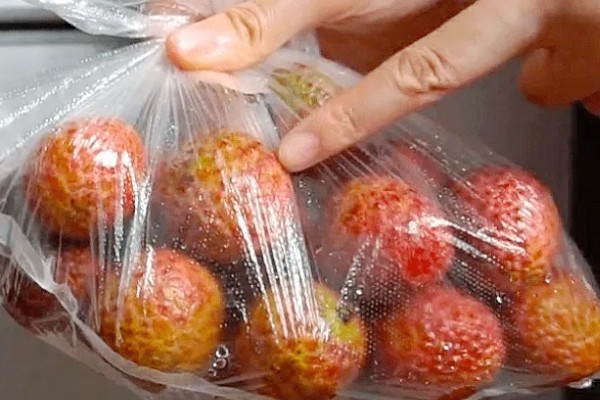 荔枝的保鲜方式，在1-9℃的低温环境中可保存30天左右