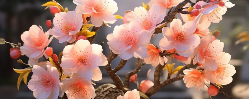 桃花春季养殖方法，整个春季浇水3次左右